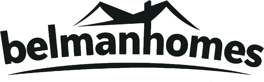 belman homes logo black