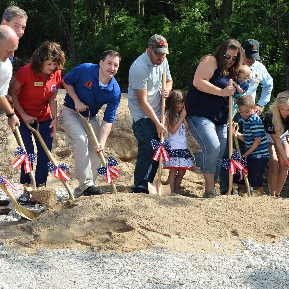 the davis family groundbreaking