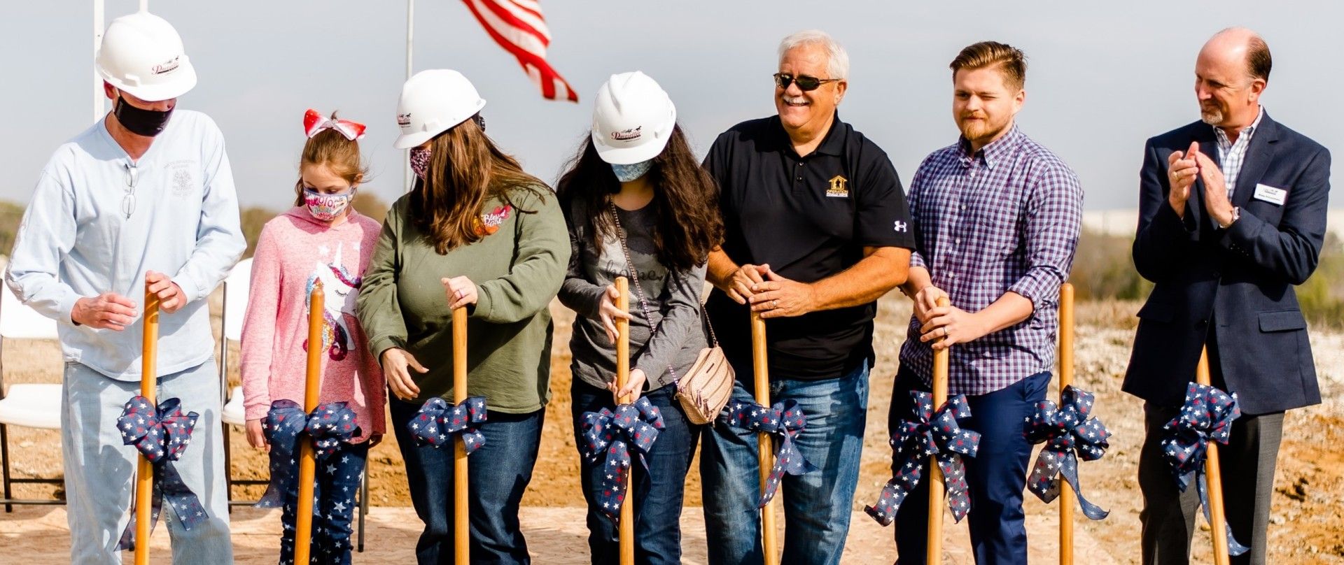 holt family groundbreaking