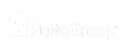 pulte group logo in white