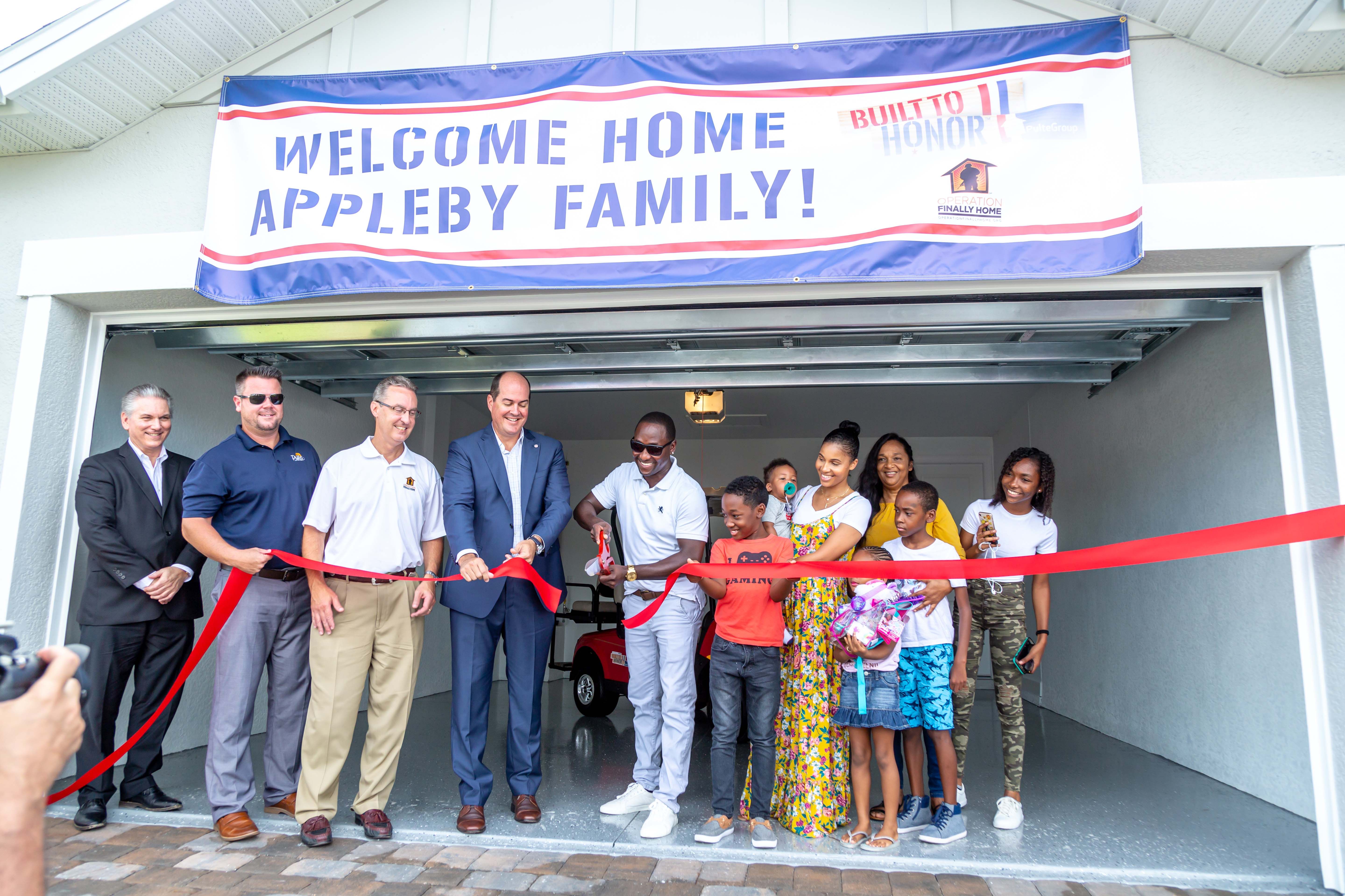 Appleby ribbon cutting