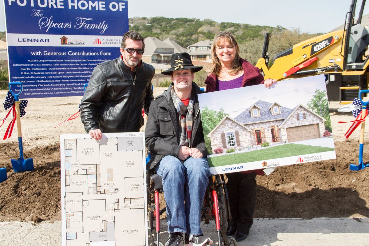 spears family groundbreaking